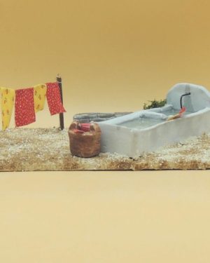 Lavoir - Atelier des sources - santons et crèches de Provence