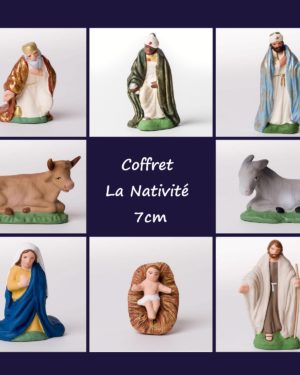 Coffret Nativité - santons Campana 7 cm