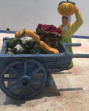 Charreton de légumes - Atelier Dubost - crèches provençales