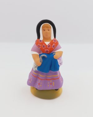 Femme à la lavande - Santons Vissa