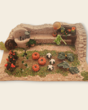 Atelier Roman - Potager - décor de crèche